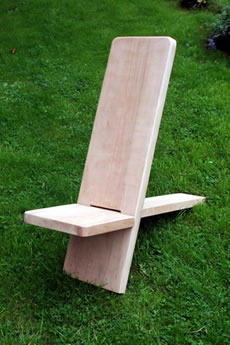 Делаем простую скамейку из дерева и металла